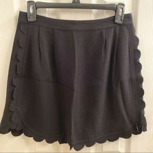 Club Monaco Alea Mini Skirt Black Size 2 NEW